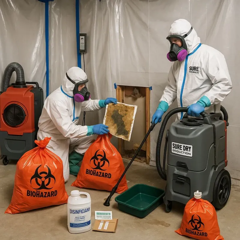 Contaminated Water Handling Protocols process in Rogers, AR