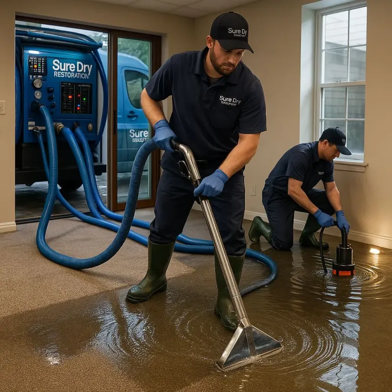 Water Extraction and Removal process in Rogers, AR